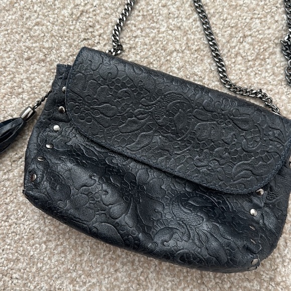 Genuine Leather Cross Body Bag - Picture 3 of 9